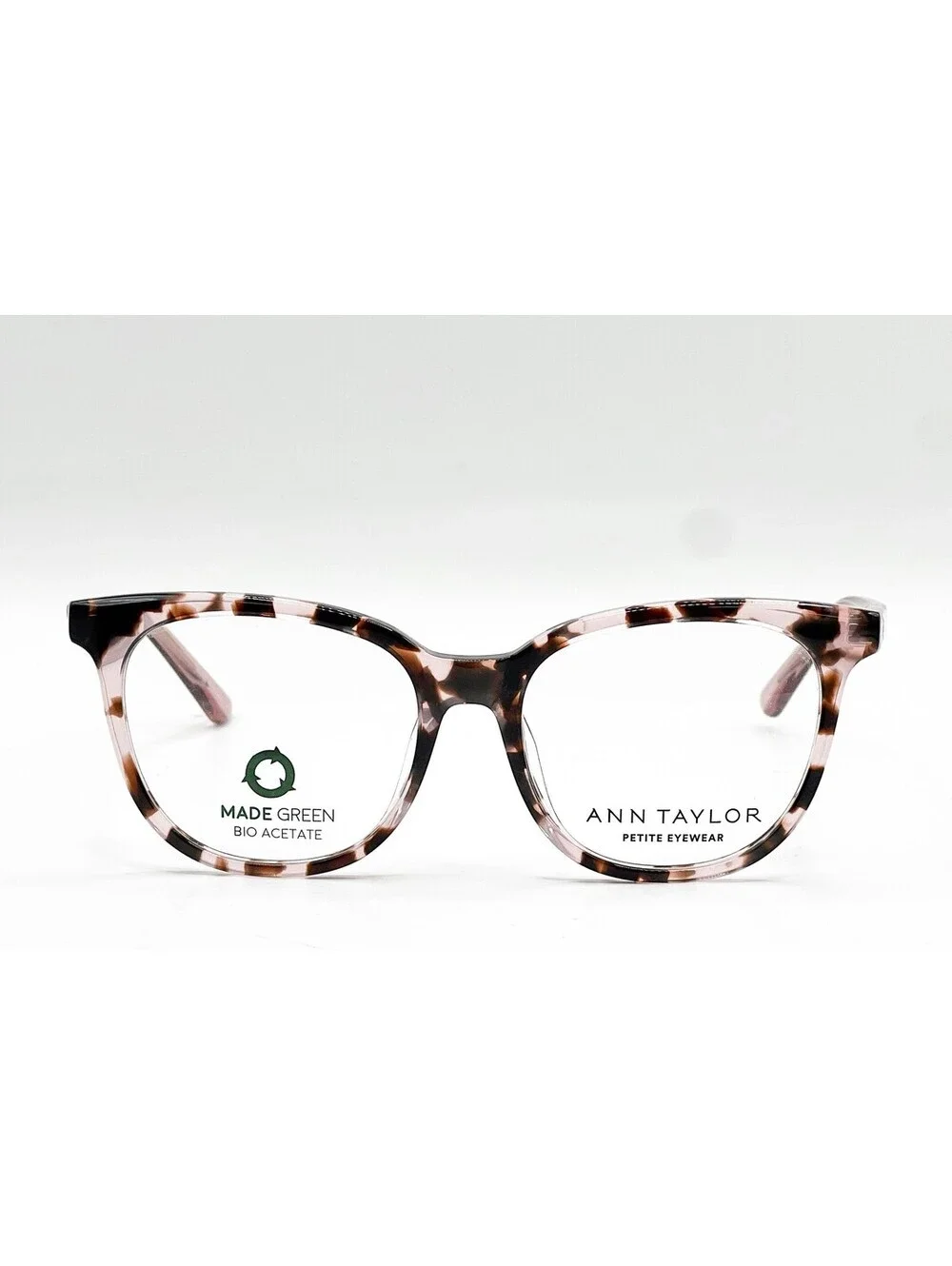 Ann Taylor Atp822 C02 Blush Tortoise Authentic Eyeglasses 49-15-130